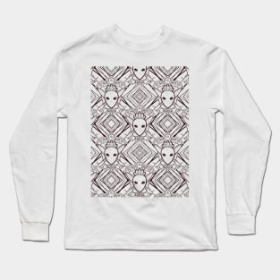 Radish and Knife Coat of Arms Long Sleeve T-Shirt